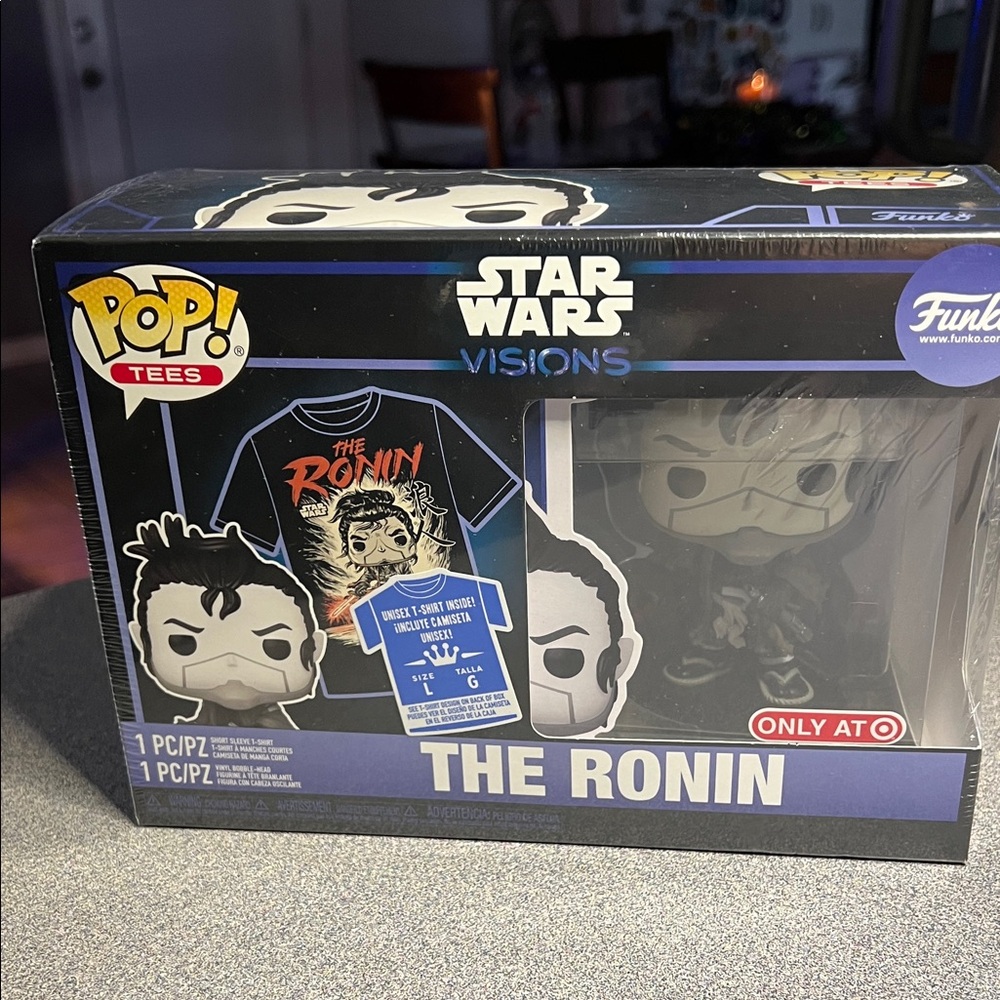 Funko Pop! Star Wars Visions The Ronin Figure Set - Black and White